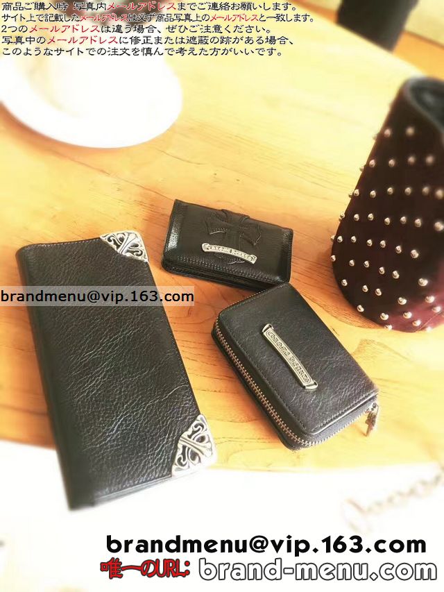 ϡ ۡCHROME HEARTS˥󥰥ե3ӥ åץBLK إӡ쥶å 󥺺